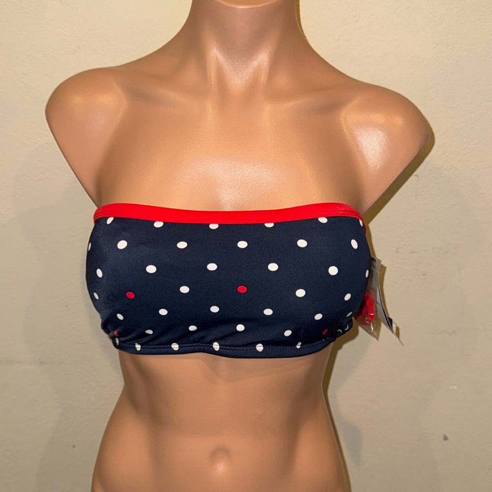 NWT Tommy Hilfiger Bandeau bikini top bra size L